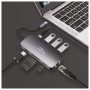 Док-станція Media-Tech USB-C HDMI/USB 3.0x3/RJ45/SD/MicroSD/PD 100W (MT5044)