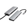 Док-станція ProLogix (PR-WUC-105B) 7 in 1 USB3.1 Type C to HDMI+2*USB3.0+PD+Lan+TF+SD_бн