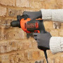 Дриль BLACK&DECKER BEH550 ударний, 550 Вт, 13 мм, 2800 об/хв.