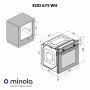 Духова шафа Minola EOD 675 WH
