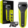 Електробритва Braun Series 3 300BT Black/Green