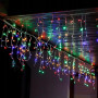 Світлодіодна гірлянда ColorWay (CW-GF-100L36UWW) бахрома 100LED, 3мx0.6м, теплий колір USB