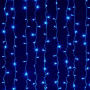 Светодиодная гирлянда ColorWay (CW-GW-300L33VWFBL) штора 300LED, 3м, синий цвет, 220V
