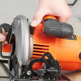 Пила BLACK&DECKER CS1550 дискова, 1500Вт, 5300об/хв, 190мм.
