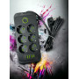 Мережевий фільтр XoKo SP-6-4-1 6 розеток, 5 USB, 2 м Black (XК-SP6-4-1-BK)