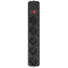 Фильтр питания Maxxter 5 розеток 3м (SPM5-G-10B) черный