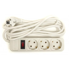 Фильтр питания PowerPlant JY-1054/3 (PPSA10M30S3) 3 розети, 3 м, белый