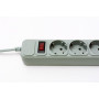 Фильтр питания ProLogix (PRS-075P5-45G) 0.75 мм, 5 розеток, 4.5 м, серый