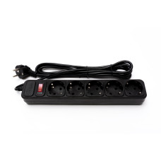 Фильтр питания ProLogix (PRS-050P5-30B) 5 розеток, 3 м, черный