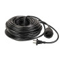 Подовжувач PowerPlant JY-3021/50 (PPEA16M500S1) 1 розетка, 50 м, чорний