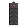 Фільтр живлення REAL-EL RS-Protect 805 1.8м Black (EL122300042)