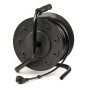 Фільтр живлення PowerPlant (PPRA16M50S4L) 4 розетки, 50 м, чорний, на котушці