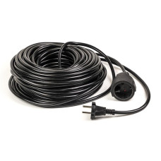 Подовжувач PowerPlant JY-3021/30 (PPEA08M300S1) 1 розетка, 30 м, чорний