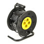 Фильтр питания PowerPlant JY-2000/40 (PPRA08M400S4) 4 розетки, 40 м, черный, на катушке
