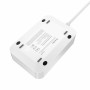 Фільтр живлення ColorWay CW-CHE36PDB 20W (3 USB-A + 3 TYPE-C) 3 розетки, 6 USB, 2 м, чорний