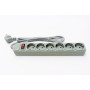 Фильтр питания ProLogix (PRS-075P6-18G) 0.75 мм, 6 розеток, 1.8 м, серый
