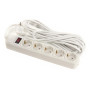 Фильтр питания PowerPlant JY-1056/7 (PPSA10M70S5) 5 розеток, 7 м, белый (пакет)