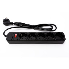 Фильтр питания ProLogix (PRS-050P5-18B) 5 розеток, 1.8 м, черный