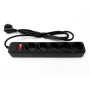 Фильтр питания ProLogix (PRS-050P5-18B) 5 розеток, 1.8 м, черный