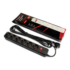 Фильтр питания FrimeCom (FC-B4006W 3 B) 6 розеток, 3 м, черный