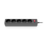 Фільтр живлення REAL-EL RS-Protect 505 1.8 м Black (EL122300044)
