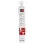 Фильтр питания Emos (P1523RU) с выключателем, 2xUSB, 5 розеток, 1.5мм2, 3м, White