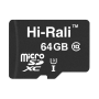 MicroSDXC 64GB UHS-I/U3 Class 10 Hi-Rali (HI-64GBSDU3CL10-00)