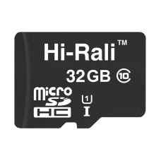 MicroSDHC 32GB UHS-I Class 10 Hi-Rali (HI-32GBSD10U1-00)