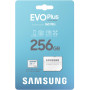 Карта пам`яті MicroSDXC 256GB UHS-I U3 V30 A2 Samsung Evo Plus + SD-адаптер (MB-MC256SA/EU)