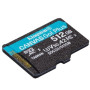 MicroSDXC 512GB UHS-I/U3 Class 10 Kingston Canvas Go! Plus R170/W90MB/s (SDCG3/512GBSP)