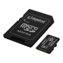 Карта пам`яті MicroSDXC 64GB UHS-I Class 10 Kingston Canvas Select Plus R150MB/s + SD-адаптер (SDCS3/64GB)