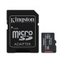 MicroSDHC 16GB UHS-I/U3 Class 10 Kingston Industrial + SD-adapter (SDCIT2/16GB)