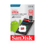 Карта памяти MicroSDHC 64GB UHS-I Class 10 SanDisk Ultra A1 R120MB/s (SDSQUA4-064G-GN6MN)