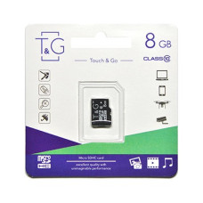 MicroSDHC 8GB Class 10 T&G (TG-8GBSDCL10-00)