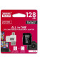 MicroSDXC 128GB UHS-I Class 10 Goodram + SD-adapter + OTG Card reader (M1A4-1280R12)