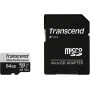 Карта пам`ятi MicroSDXC 64GB UHS-I/U3 Class 10 Transcend 340S R160/W125MB/s + SD-адаптер (TS64GUSD340S)