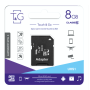 MicroSDHC 8GB UHS-I Class 10 T&G + SD-adapter (TG-8GBSD10U1-01)