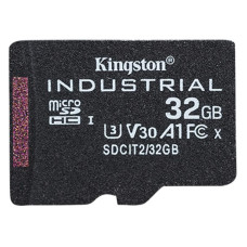 MicroSDHC 32GB UHS-I/U3 Class 10 Kingston Industrial (SDCIT2/32GBSP)