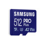 Карта пам`яті MicroSDXC 512GB UHS-I/U3 Class 10 Samsung Pro Plus + SD-адаптер (MB-MD512SA/EU)