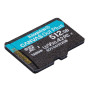 Карта пам`яті MicroSDXC 512GB UHS-I/U3 Class 10 Kingston Canvas Go! Plus R200/W160MB/s (SDCG4/512GBSP)