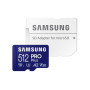 Карта пам`яті MicroSDXC 512GB UHS-I/U3 Class 10 Samsung Pro Plus + SD-адаптер (MB-MD512SA/EU)