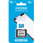 MicroSDHC 16GB UHS-I Class 10 Kioxia Exceria R100MB/s (LMEX1L016GG2) + SD-адаптер