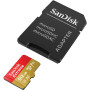 Карта пам`ятi MicroSDXC512GB C10 UHS-I SanDisk Extreme V30 U3 R190/W130MB/s + SD (SDSQXAV-512G-GN6MA)