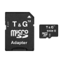 MicroSDXC 64GB UHS-I U3 Class 10 T&G + SD-adapter (TG-64GBSDU3CL10-01)
