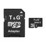 MicroSDHC 32GB UHS-I U3 Class 10 T&G + SD-adapter (TG-32GBSD10U3-01)