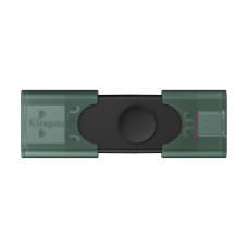Флеш-накопичувач USB3.2 128GB Type-C Kingston DataTraveler Duo Green (DTDEG2/128GB)