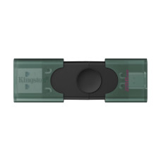 Флеш-накопичувач USB3.2 256GB Type-C Kingston DataTraveler Duo Green (DTDEG2/256GB)