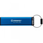 Флеш-накопичувач USB3.2 128GB Kingston IronKey Keypad 200 Type-C Blue (IKKP200C/128GB)