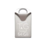 USB 64GB T&G 106 Metal Series Silver (TG106-64G)