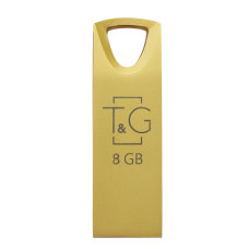 USB 8GB T&G 117 Metal Series Gold (TG117GD-8G)